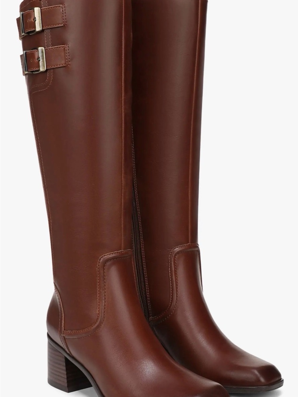 27 Edit Naturalizer Idris Riding Boots with Buckle Detail